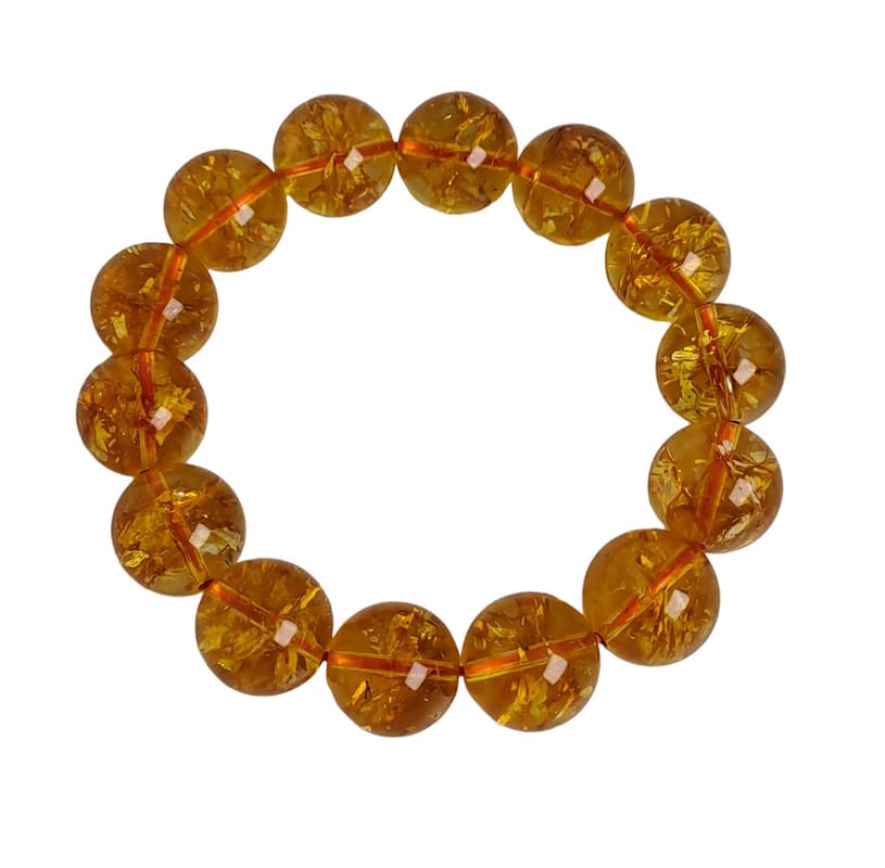 Divinity Crystals Natural Citrine Adjustable Band - 14 mm Pure Certified Modern
